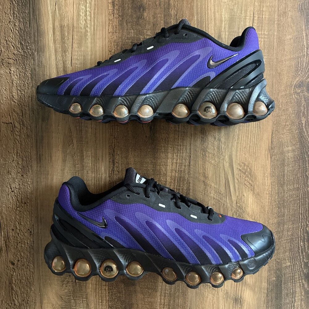 Nike Air Max DN8 Black Fierce Purple Men Size 9 Shoes FQ7860-009 New